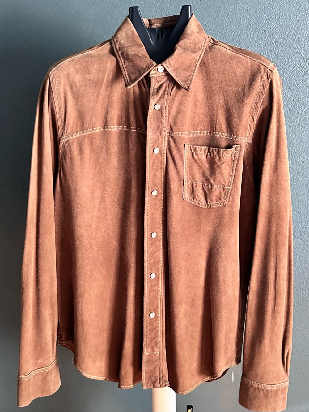 VINTAGE GAP 1969 MENS SUEDE SHIRT